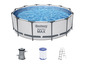 Bazén Bestway Steel Pro MAX s filtrom a rebríkom.