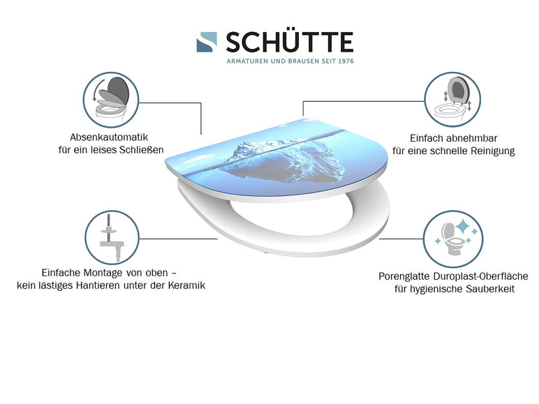 Prejsť na zobrazenie na celú obrazovku: Schütte WC doska so spomaľujúcim mechanizmom – obrázok 54