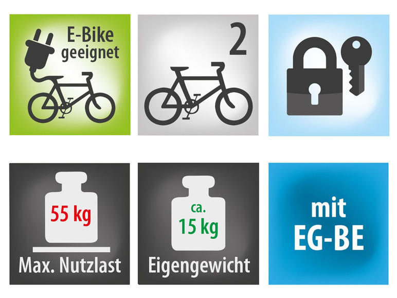 Prejsť na zobrazenie na celú obrazovku: EUFAB Nosič bicyklov E-Bike II – obrázok 7
