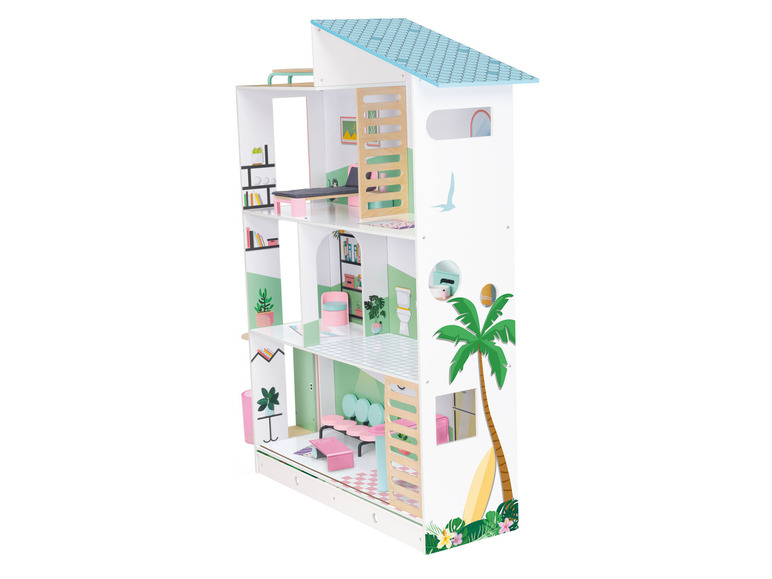 Prejsť na zobrazenie na celú obrazovku: Playtive Drevený domček pre bábiky – obrázok 4