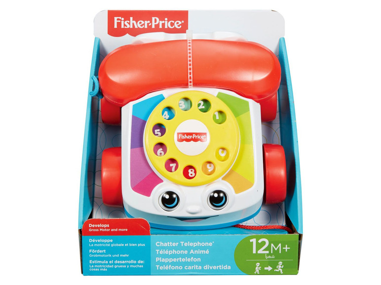 Prejsť na zobrazenie na celú obrazovku: Fisher-Price Hrkajúci telefón – obrázok 5