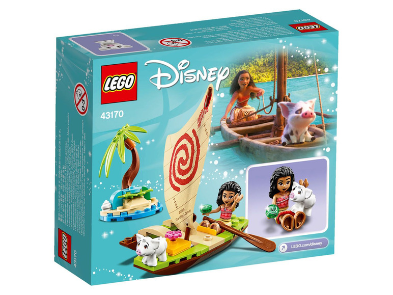 Prejsť na zobrazenie na celú obrazovku: LEGO® Disney Princess™ 43170 Vaianino oceánske dobrodružstvo – obrázok 2