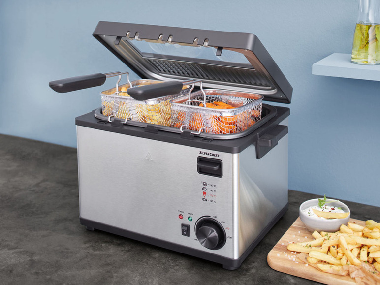 Prejsť na zobrazenie na celú obrazovku: SILVERCREST® KITCHEN TOOLS Fritéza SED3 2000 C4, s 3 košmi – obrázok 8