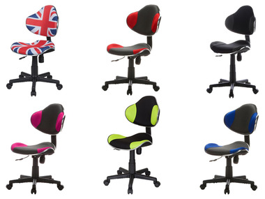 HJH OFFICE Detská písacia stolička / Detská stolička KIDDY GTI-2