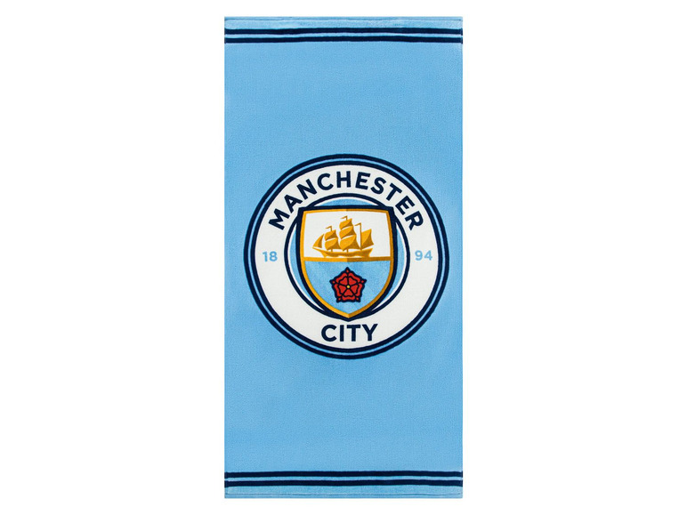 Prejsť na zobrazenie na celú obrazovku: Osuška FC Manchester City, 70 x 140 cm – obrázok 1