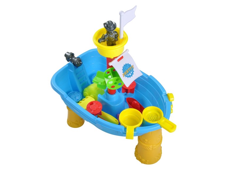 Prejsť na zobrazenie na celú obrazovku: KnorrToys Detský vodný stôl a pieskovisko - Pirátska loď – obrázok 5