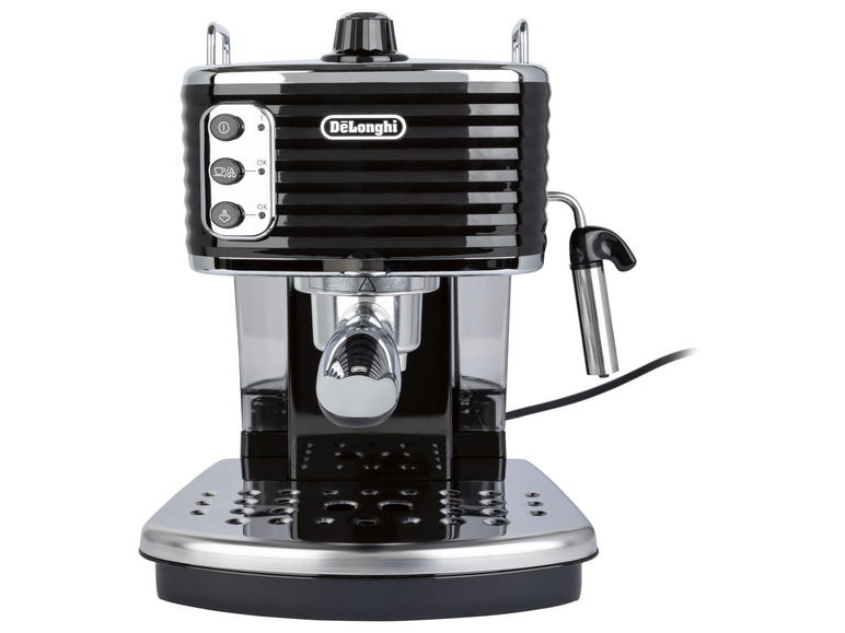 Prejsť na zobrazenie na celú obrazovku: Delonghi Espresso pákový kávovar Scultura SECZ351.BK – obrázok 2