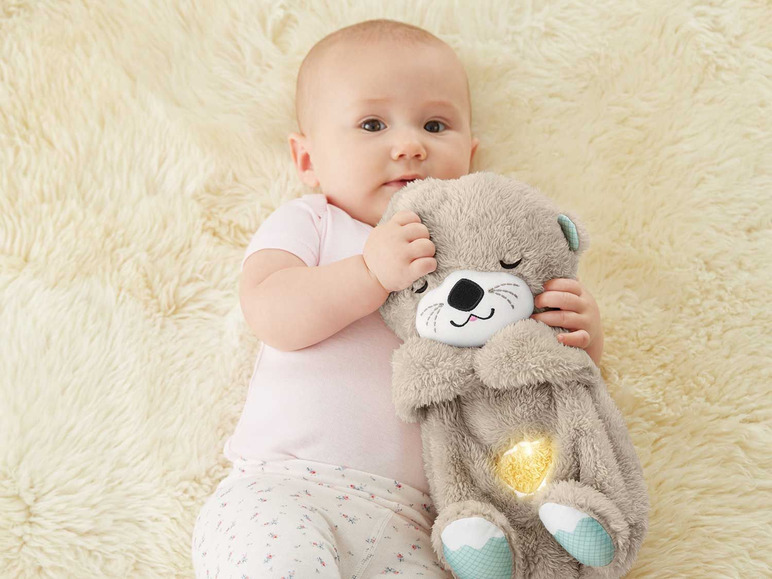 Prejsť na zobrazenie na celú obrazovku: Fisher-Price Plyšová hračka Spiaca vydra – obrázok 5