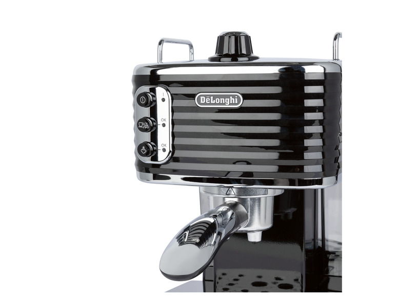 Prejsť na zobrazenie na celú obrazovku: Delonghi Espresso pákový kávovar Scultura SECZ351.BK – obrázok 4