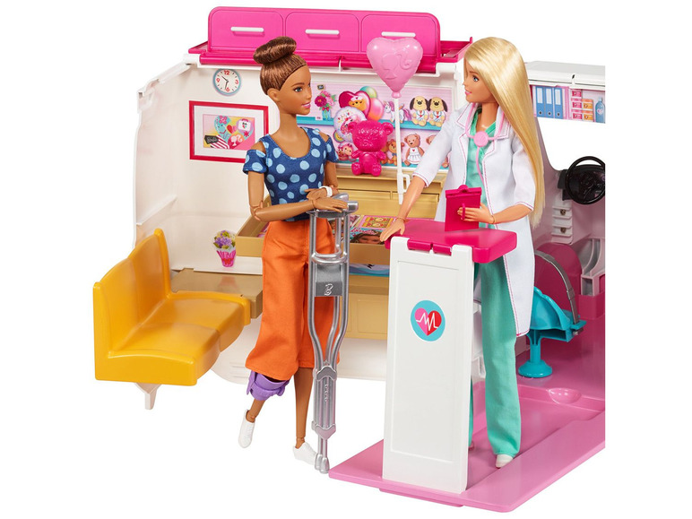 Prejsť na zobrazenie na celú obrazovku: Barbie Súprava klinika na kolesách – obrázok 17