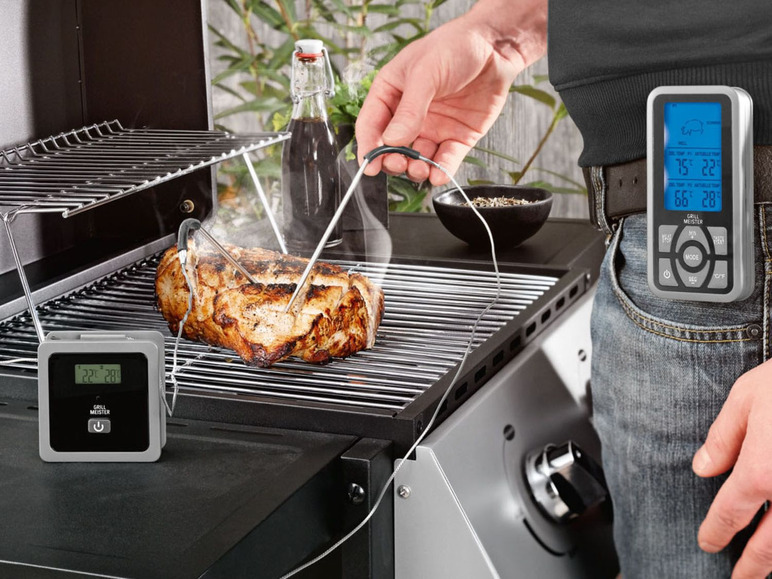 Prejsť na zobrazenie na celú obrazovku: GRILLMEISTER Bezdrôtový grilovací teplomer / Bluetooth® grilovací teplomer – obrázok 3