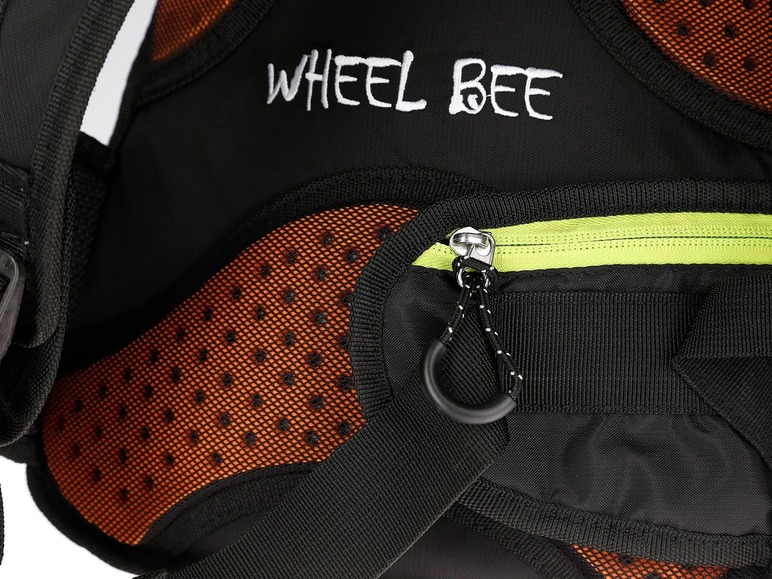 Prejsť na zobrazenie na celú obrazovku: Wheel Bee Cyklistický ruksak s LED svetlom Stelvio Black – obrázok 11