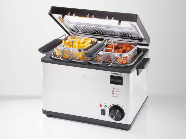 Prejsť na zobrazenie na celú obrazovku: SILVERCREST® KITCHEN TOOLS Fritéza SED3 2000 C4, s 3 košmi – obrázok 2