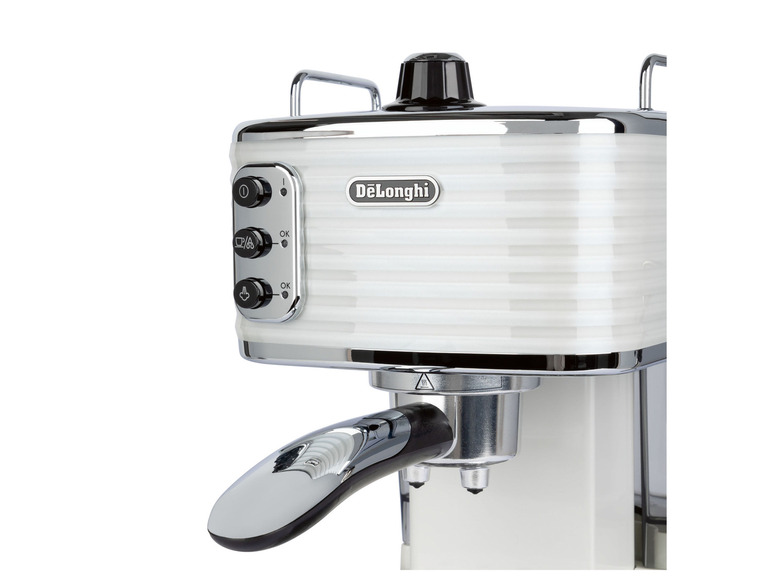 Prejsť na zobrazenie na celú obrazovku: Delonghi Espresso pákový kávovar Scultura SECZ351.BK – obrázok 5