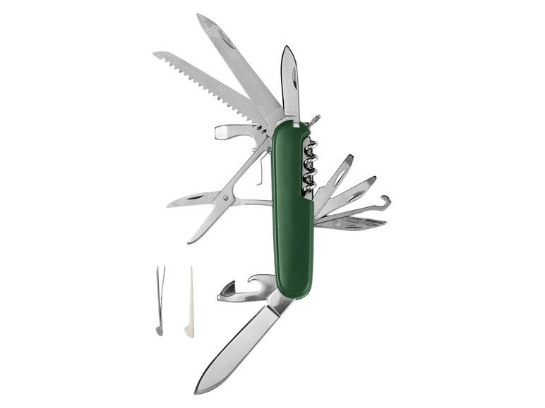 Prejsť na zobrazenie na celú obrazovku: CRIVIT Nôž s kresadlom / Multifunkčný nôž / Nôž so sponou na opasok – obrázok 2