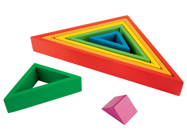 Prejsť na zobrazenie na celú obrazovku: Playtive Drevená hračka dúha Montessori – obrázok 6