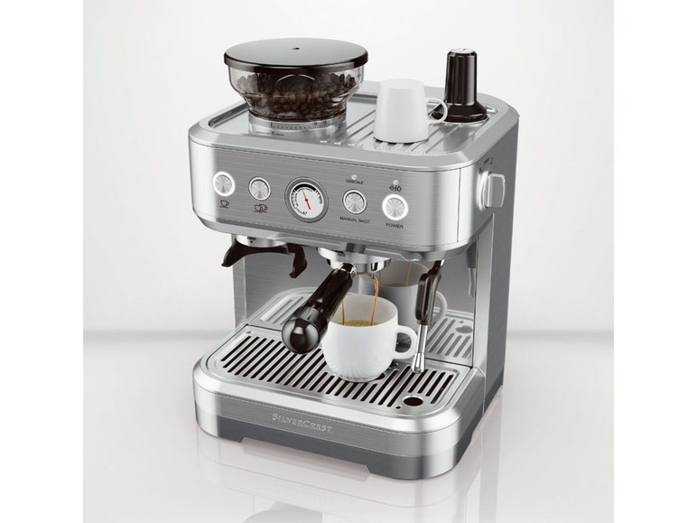 Prejsť na zobrazenie na celú obrazovku: SILVERCREST Profesionálny espresso kávovar s mlynčekom SSMP 1770 A – obrázok 8