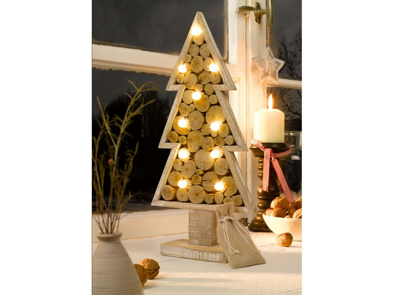 Prejsť na zobrazenie na celú obrazovku: Melinera LED vianočná drevená dekorácia – obrázok 15