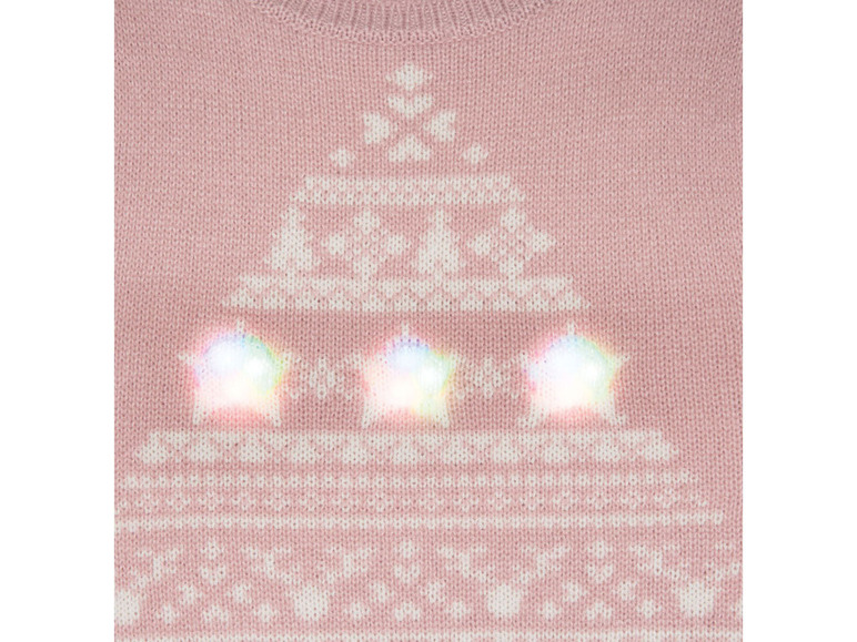Prejsť na zobrazenie na celú obrazovku: pepperts!® Dievčenský vianočný pulóver s blikajúcimi LED svetielkami – obrázok 5