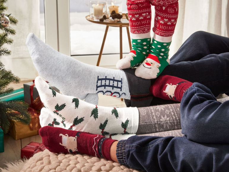 Prejsť na zobrazenie na celú obrazovku: lupilu® Dievčenské vianočné termo ponožky, 2 páry – obrázok 12