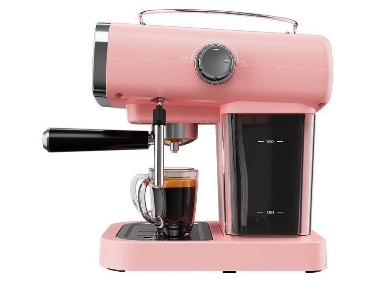 Prejsť na zobrazenie na celú obrazovku: SILVERCREST® KITCHEN TOOLS Espresso kávovar SEM 1050 A1, ružový – obrázok 4