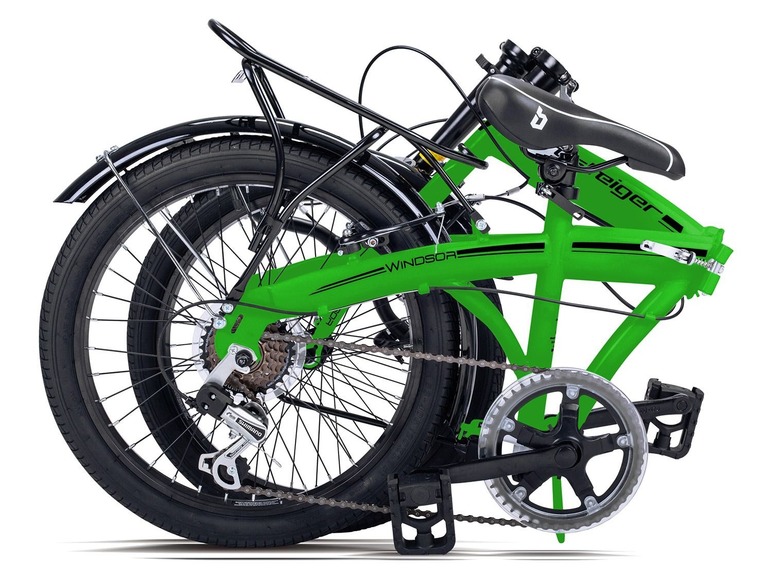 Prejsť na zobrazenie na celú obrazovku: Bergsteiger Skladací bicykel Windsor 20" – obrázok 36