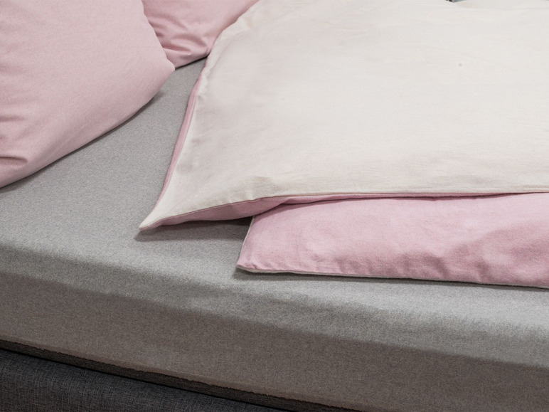 Prejsť na zobrazenie na celú obrazovku: Castell Flanelová posteľná bielizeň, bledoružová, 140 x 200 cm – obrázok 2