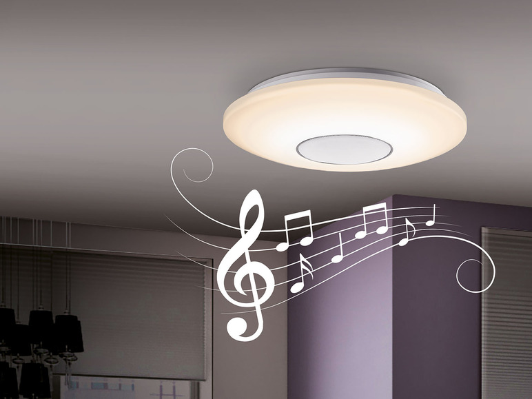 Prejsť na zobrazenie na celú obrazovku: LIVARNO LUX Stropné LED svietidlo s Bluetooth® reproduktorom – obrázok 4