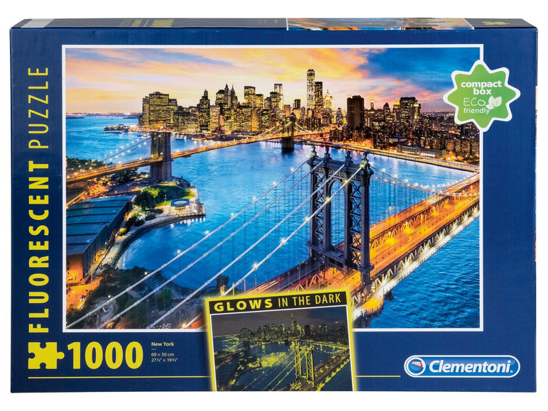 Prejsť na zobrazenie na celú obrazovku: Clementoni Svietiace puzzle, 1 000 dielikov – obrázok 5