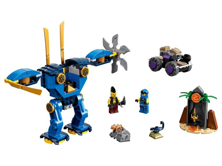 Prejsť na zobrazenie na celú obrazovku: LEGO® NINJAGO Jayov elektrorobot 71740 – obrázok 3