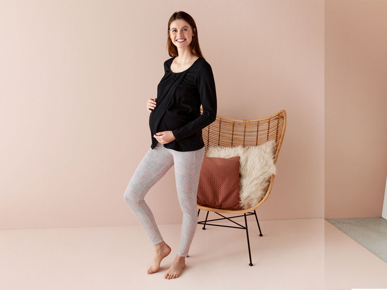 Prejsť na zobrazenie na celú obrazovku: esmara® Dámske bavlnené tehotenské pyžamo BIO – obrázok 31