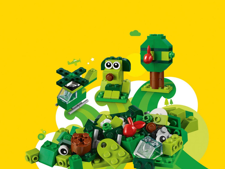 Prejsť na zobrazenie na celú obrazovku: LEGO® Classic 11007 Zelené kreatívne kocky – obrázok 4