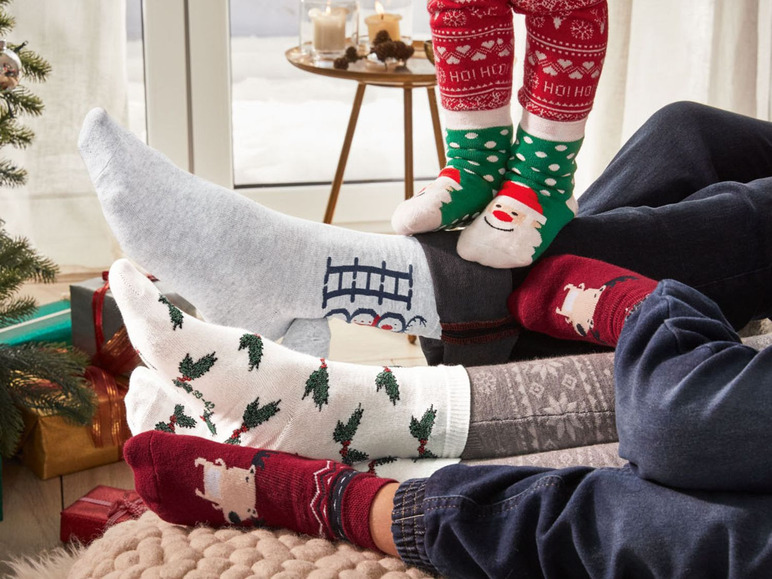 Prejsť na zobrazenie na celú obrazovku: lupilu® Chlapčenské vianočné termo ponožky, 2 páry – obrázok 7