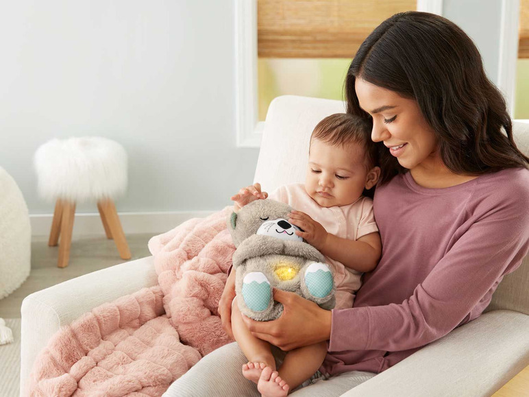 Prejsť na zobrazenie na celú obrazovku: Fisher-Price Plyšová hračka Spiaca vydra – obrázok 4