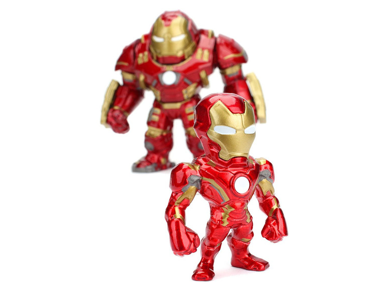 Prejsť na zobrazenie na celú obrazovku: DICKIE Marvel figúrka 6" Hulkbuster+2" Ironman – obrázok 7