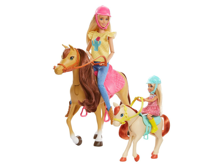 Prejsť na zobrazenie na celú obrazovku: Jazdecká súprava Barbie vrátane koňa a poníka – obrázok 6