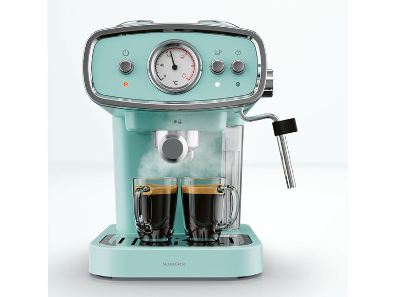 Prejsť na zobrazenie na celú obrazovku: SILVERCREST® KITCHEN TOOLS Espresso kávovar SEM 1050 A1, modrý – obrázok 5