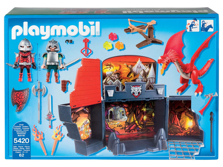 Prejsť na zobrazenie na celú obrazovku: Playmobil Výklopný dračí hrad – obrázok 2