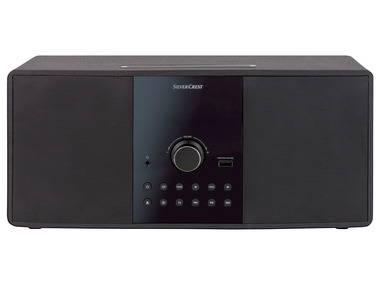 SILVERCREST® Mikro stereosystém s Bluetooth® USB, CD, DAB+