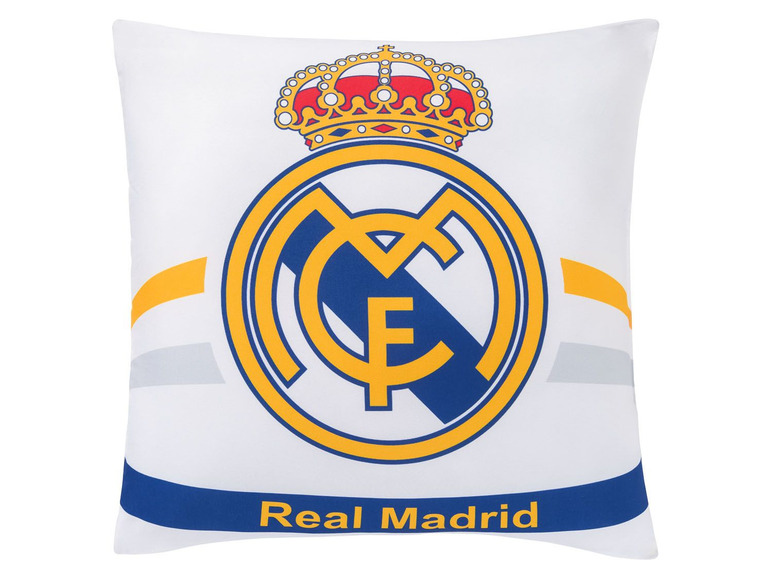 Prejsť na zobrazenie na celú obrazovku: Vankúš FC Real Madrid, 40 x 40 cm – obrázok 1