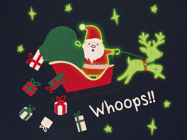 Prejsť na zobrazenie na celú obrazovku: lupilu Chlapčenské vianočné tričko so svietiacou potlačou – obrázok 12