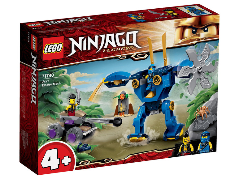 Prejsť na zobrazenie na celú obrazovku: LEGO® NINJAGO Jayov elektrorobot 71740 – obrázok 1