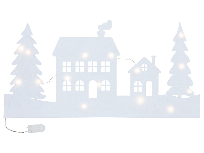 Prejsť na zobrazenie na celú obrazovku: Livarno Home Plstené vianočné LED dekorácie – obrázok 5