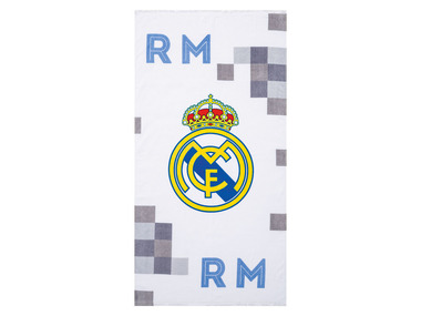 Velúrová osuška Real Madrid, 70 x 140 cm