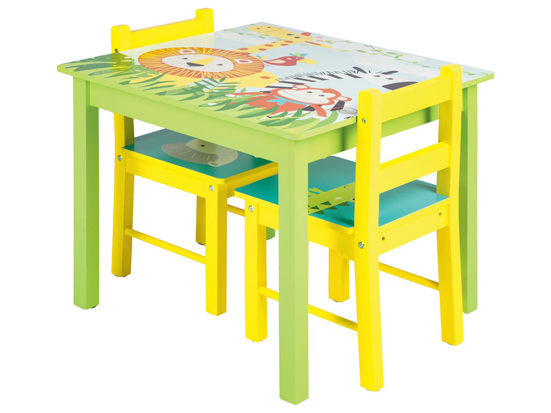 Prejsť na zobrazenie na celú obrazovku: LIVARNO home Detský stôl s 2 stoličkami – obrázok 3