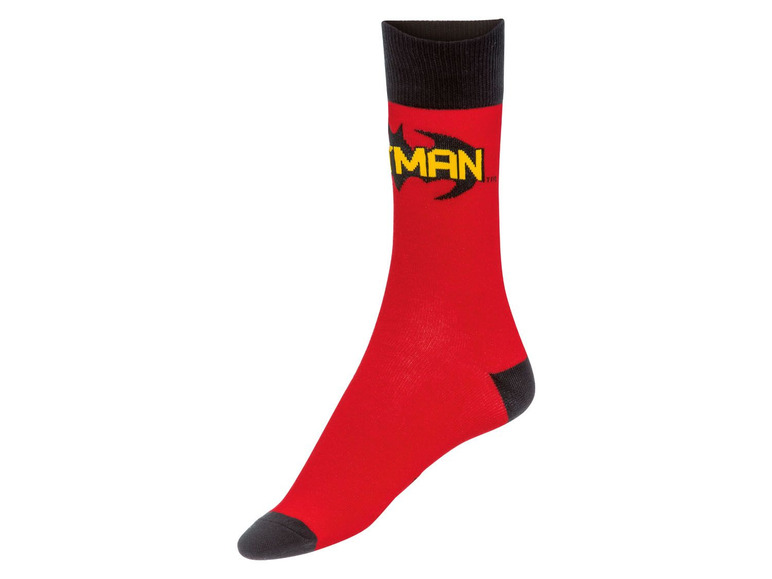 Prejsť na zobrazenie na celú obrazovku: LIVERGY Pánske ponožky Batman, 3 páry – obrázok 3