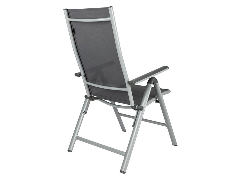 Prejsť na zobrazenie na celú obrazovku: florabest Hliníková skladacia stolička ALU, šedá, 2 kusy – obrázok 4