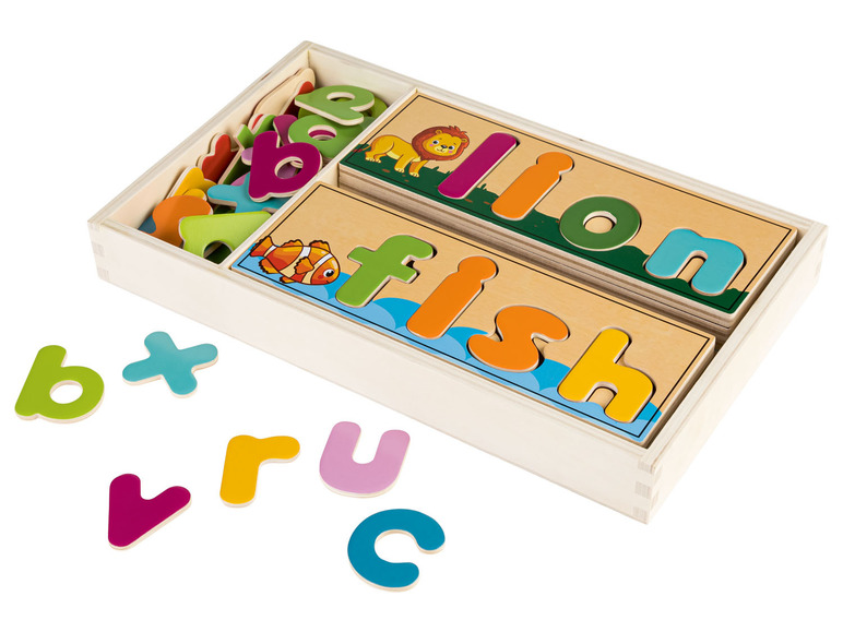 Prejsť na zobrazenie na celú obrazovku: Playtive Drevená motorická náučná hračka Montessori – obrázok 2