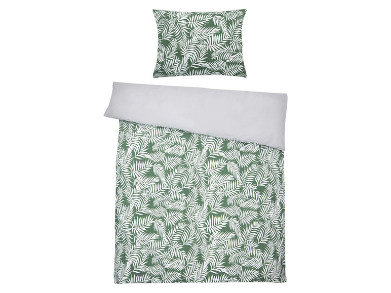 Prejsť na zobrazenie na celú obrazovku: Biberna Bavlnená posteľná bielizeň Renforcé tropická papraď, 140 x 200 cm – obrázok 2