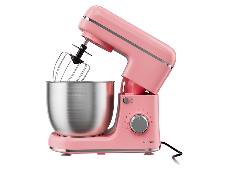 Prejsť na zobrazenie na celú obrazovku: SILVERCREST Kuchynský robot SKM 600 B2, ružový – obrázok 1